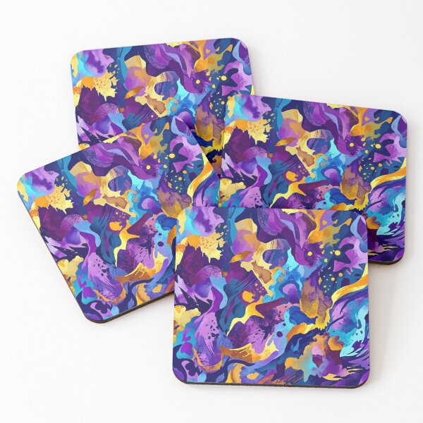 Item preview, A Riot of Color in the Gold Stream designed and sold by Sigtrix.