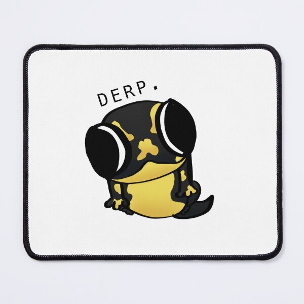 Item preview, Yellow Spotted Derp Salamander designed and sold by Mayavs.