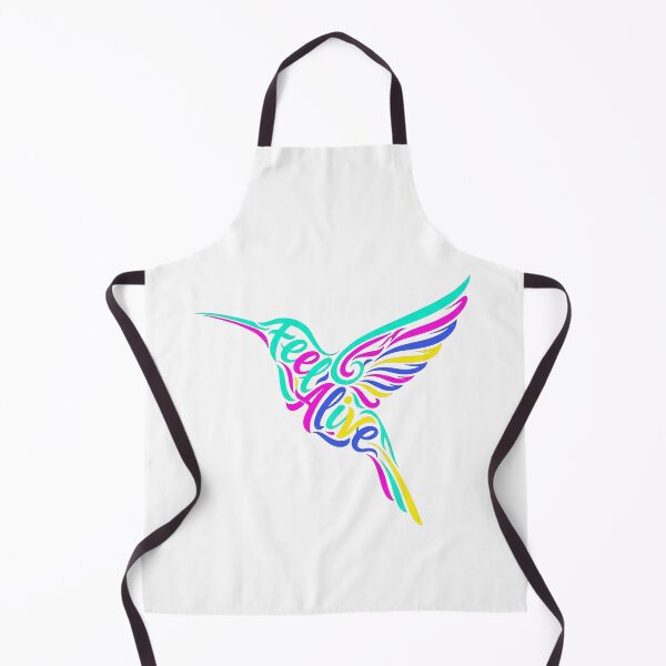 Artikelvorschau, Vibrant Hummingbird Neon Typography Vector Graphic Artwork entworfen und verkauft von CreativeArtisanPrints Shop.