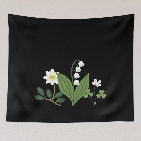 Artikelvorschau, Blumen botanisch Pflanzenwelt Design Blumenfreunde entworfen und verkauft von Sir-Freaky.