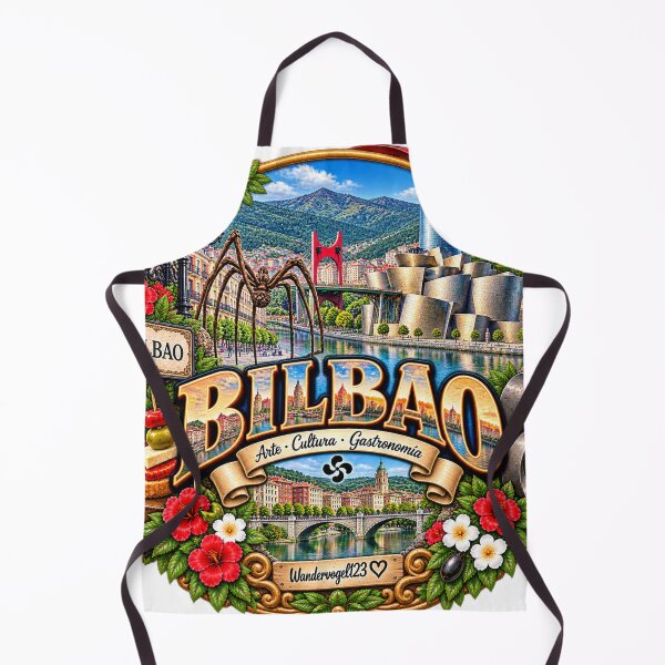 Item preview, Bilbao, Spain – Basque Country: Art, Culture & Culinary Delights designed and sold by Wandervogel123.