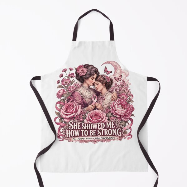 Item preview, She Showed Me How Dark Gothic Breast Cancer Art designed and sold by SedaMythica.