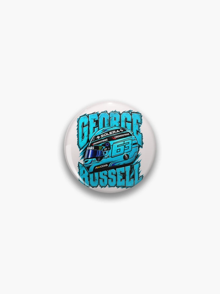 Thumbnail 1 of 3, Pin, George Russell designed and sold by GraphRealm.