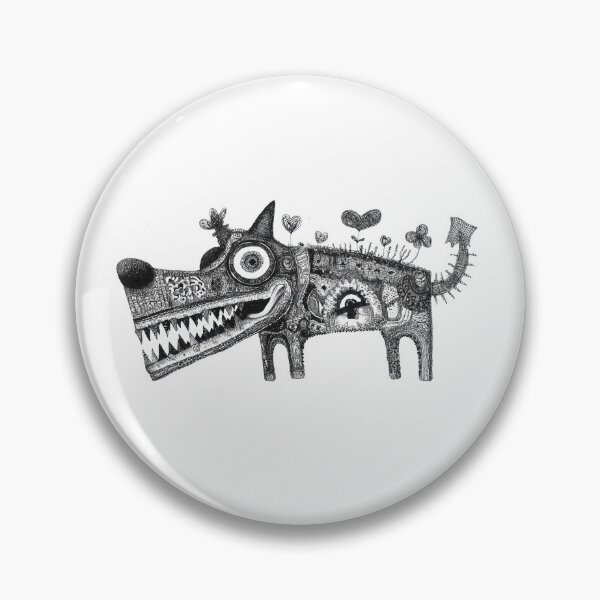 Item preview, Dog with unique patterns designed and sold by anytka.