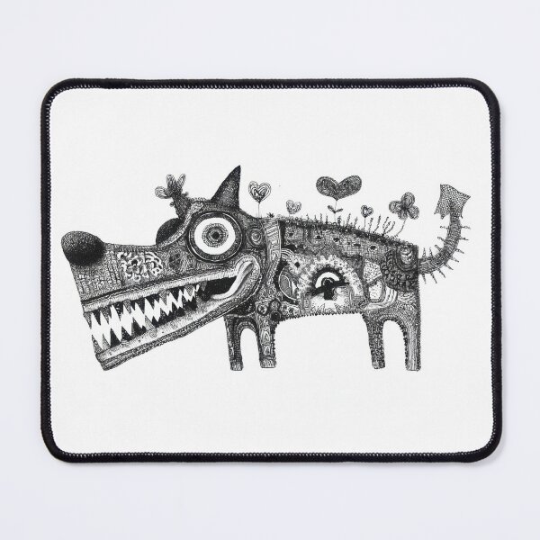Item preview, Dog with unique patterns designed and sold by anytka.