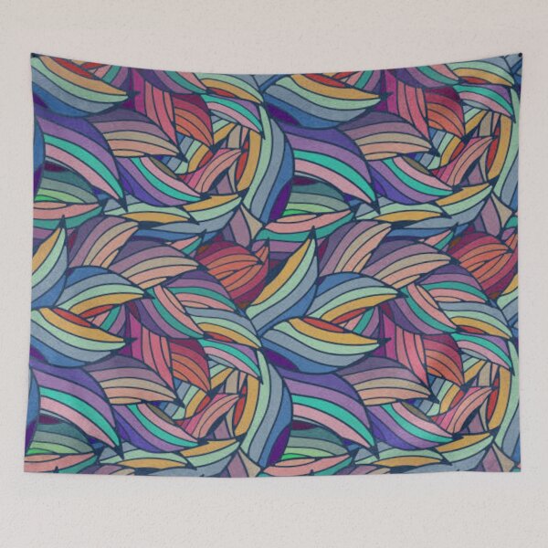 Item preview, Prismatic Leaves designed and sold by Sweet Stash Studio.