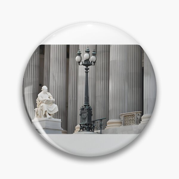 Item preview, Detailed Statue in Front of the Austrian Parliament Building in Vienna Scenic Architecture designed and sold by MartinsErdmanis.