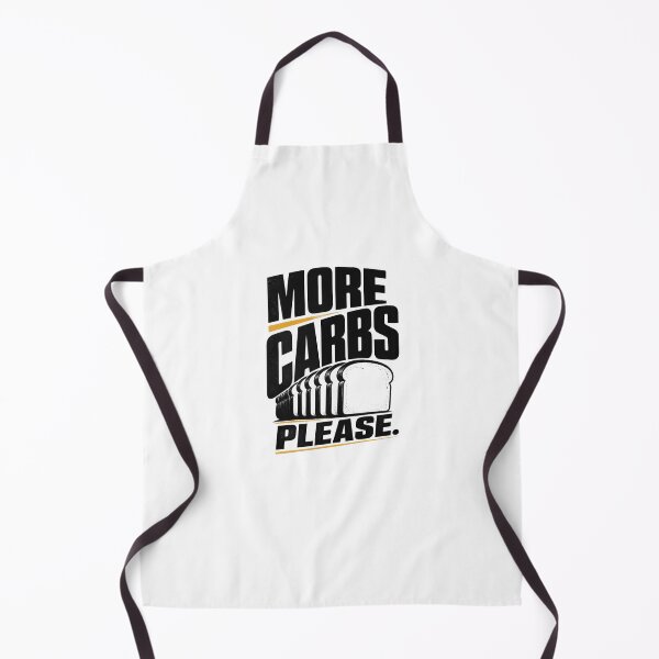 Item preview, More Carbs Please Funny Sliced Bread Foodie Gym Quote designed and sold by is-ann-are.