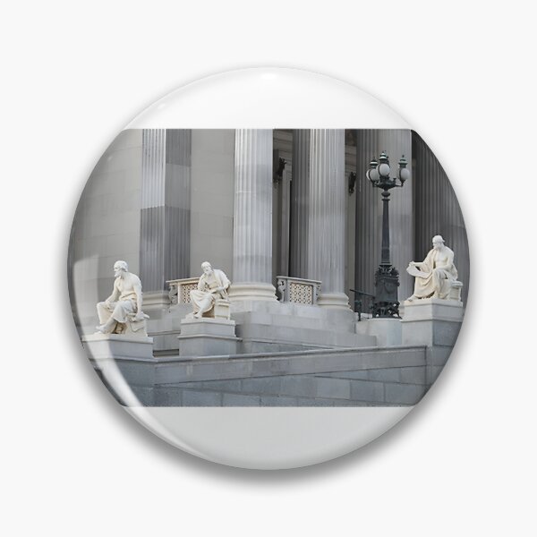 Item preview, Statues in Front of the Austrian Parliament Building in Vienna Scenic Architecture Design designed and sold by MartinsErdmanis.