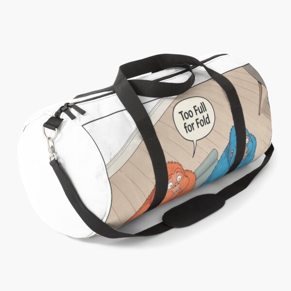 Item preview, Too Full for Yoga Funny Bigfoot Brunch Cartoon Cute Workout Humor designed and sold by Whimsy Trail Co.