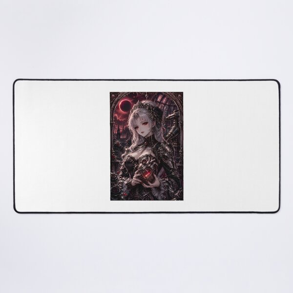 Item preview, Vampire Countess of the Mechanical Heart Steampunk Gothic Romance Art Design designed and sold by Unwind Today.