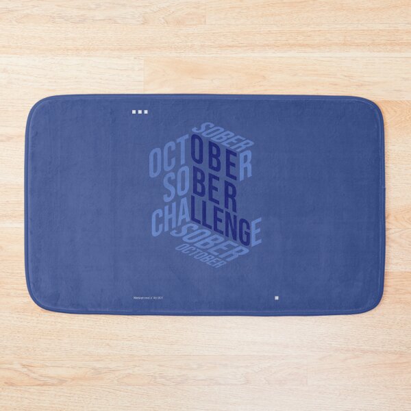 Item preview, Sober October Challenge (Blue) designed and sold by RR-Arts.