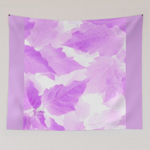 Item preview, Purple Abstract Leaves designed and sold by Dew Drop Designs.