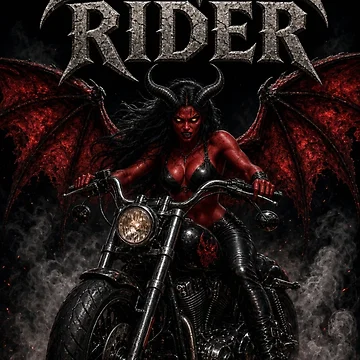 Artwork thumbnail, Devil Rider by Jurand Creations