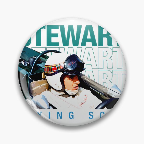 Item preview, Jackie Stewart Inspired Racing Helmet Vintage Motorsport Champion Design designed and sold by Md Sharif Mostafa.