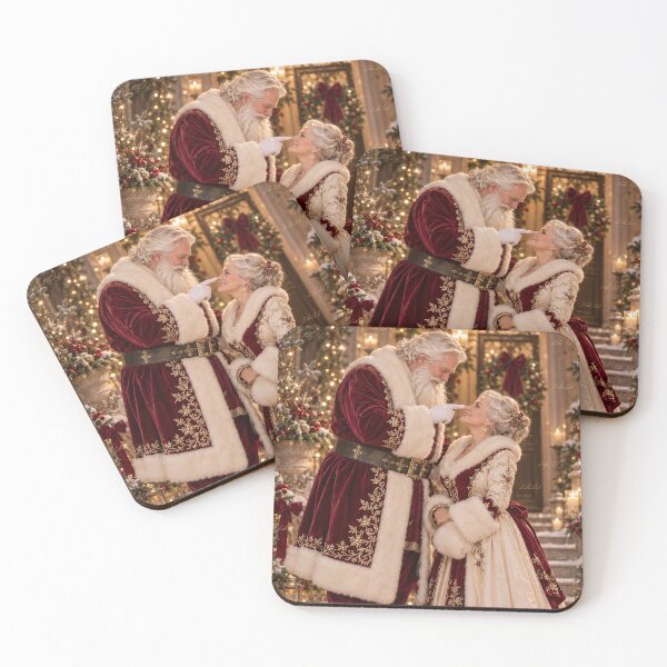 Item preview, Santa Claus and Mrs Claus wish you a Merry Christmas designed and sold by LuluLeb.