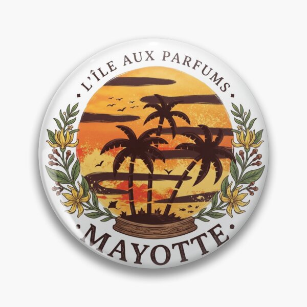 Aperçu de l'œuvre Mayotte Coucher de Soleil & Fleurs d'Ylang créée et vendue par FoxinhoSoumaila.