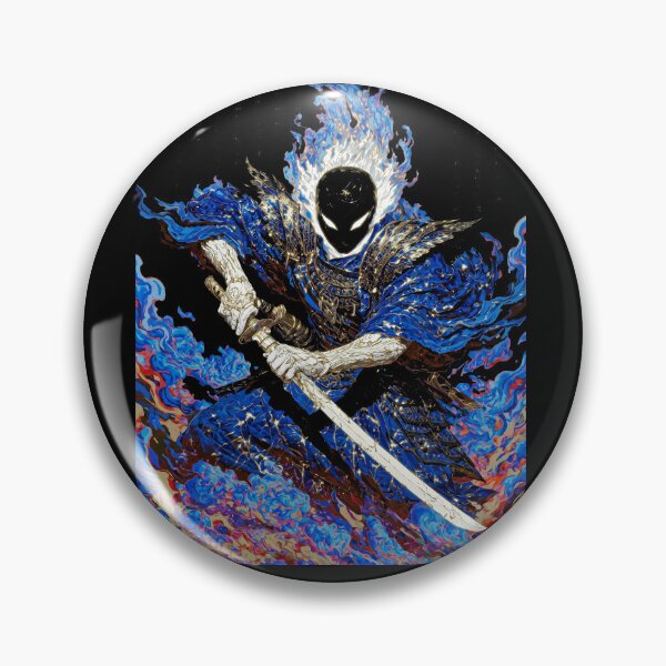 Item preview, Blue Flame Warrior designed and sold by juracity.