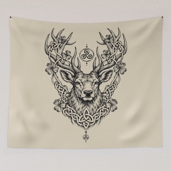 Item preview, Celtic Stag Emblem designed and sold by bapupa.