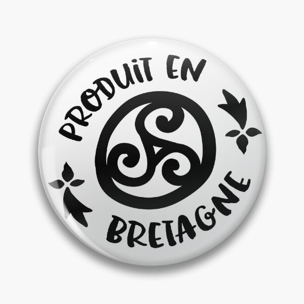 Aperçu de l'œuvre Produit en Bretagne – Symbole Celtique Triskel Breton créée et vendue par Art of Sun.