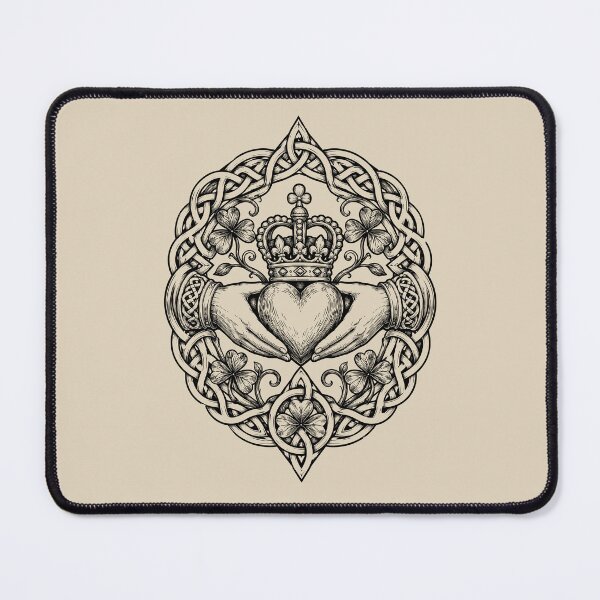 Item preview, Celtic Irish Claddagh Knotwork designed and sold by bapupa.