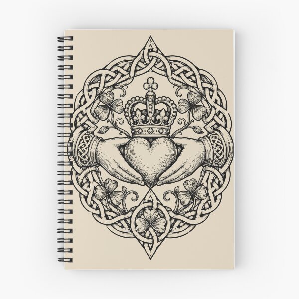 Item preview, Celtic Irish Claddagh Knotwork designed and sold by bapupa.