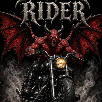 Artwork thumbnail, Devil Rider by Jurand Creations