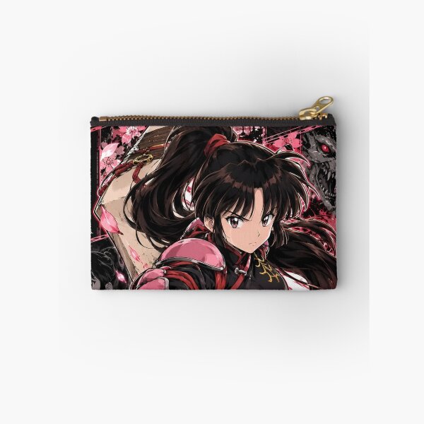 Item preview, Sango Anime Warrior – Demon Slayer Huntress with Giant Boomerang & Sakura designed and sold by Dyan4.