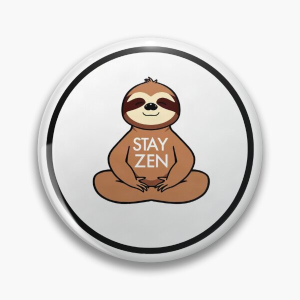 Item preview, Zen Meditation Chill Sloth designed and sold by Arc2020.