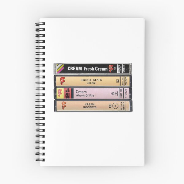 Item preview, Cream - Studio Albums - Vintage Cassette Print designed and sold by Mr Mustard Prints.