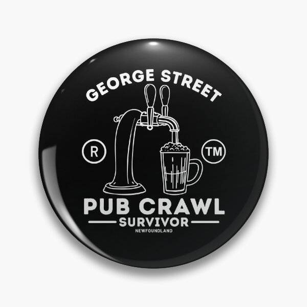 Item preview, George street pub crawl designed and sold by Peerless-Prime.