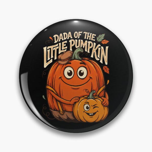 Item preview, Dada of the Little Pumpkin Halloween Dad Cute Pumpkin Family Matching Fall designed and sold by ZyziowskyArt.