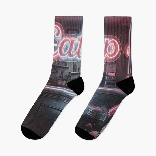 Item preview, Medianoche en el restaurante Catnip Diner designed and sold by CreekSideCreat.