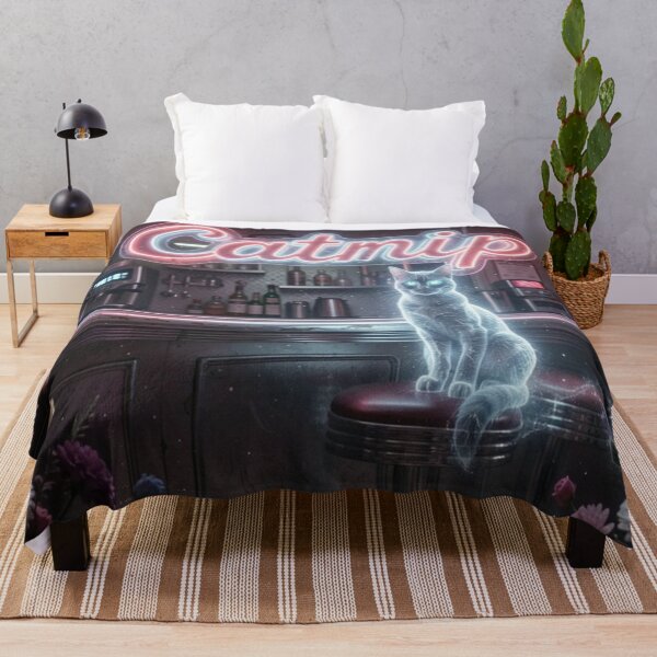 Item preview, Midnight at the Catnip Diner designed and sold by CreekSideCreat.