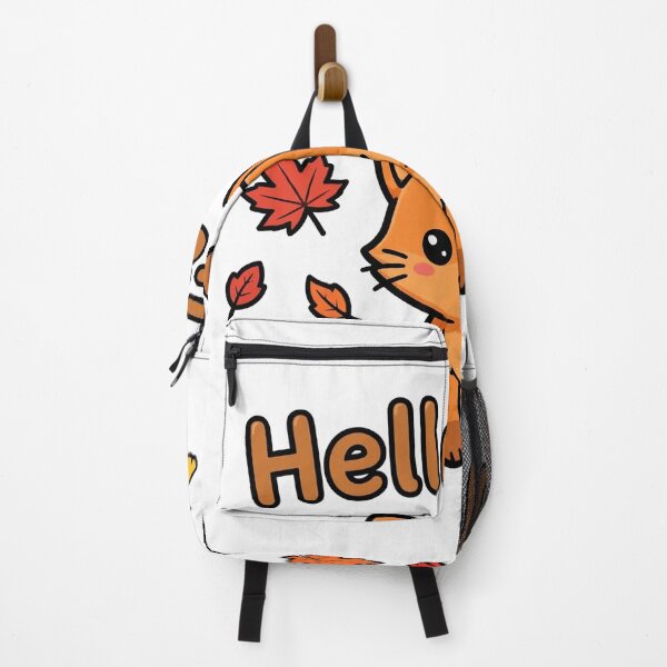 Item preview, Hello Fall Cute Fox Autumn Leaves designed and sold by BoldcreationsM.