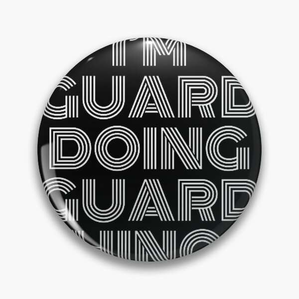 Item preview, I'm Guard Doing Guard Things Retro Vintage Style Design designed and sold by Avivasublima.