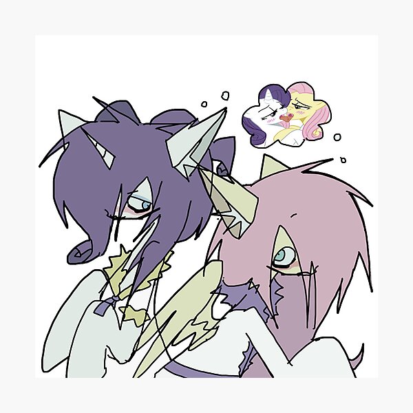 Item preview, spa rarity x fluttershy yuri designed and sold by mokywow.