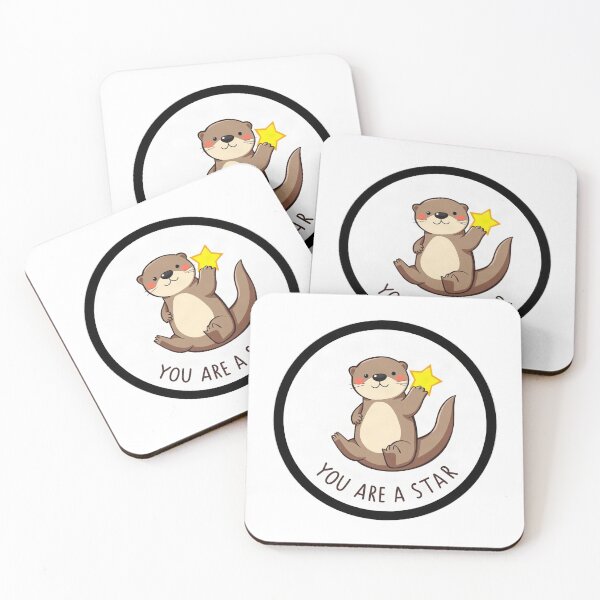 Item preview, Cute Otter Holding A Star designed and sold by Arc2020.