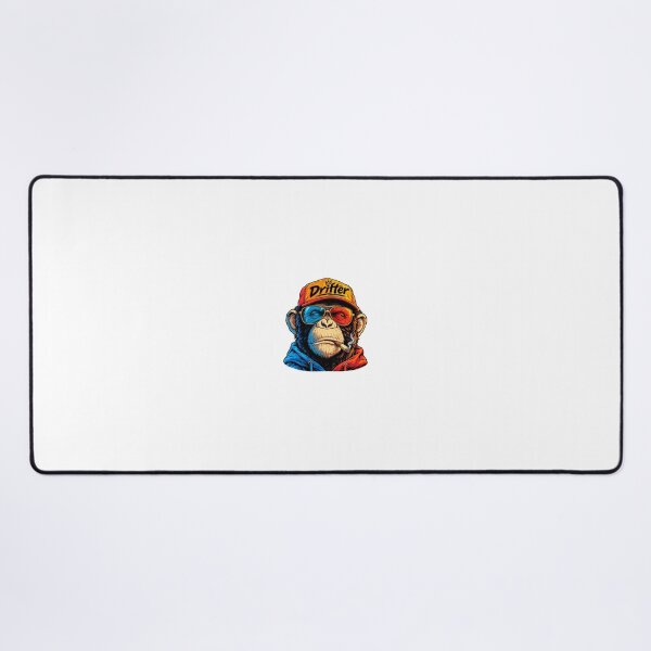 Item preview, Retro Drifter Monkey Streetwear designed and sold by thenksticker.