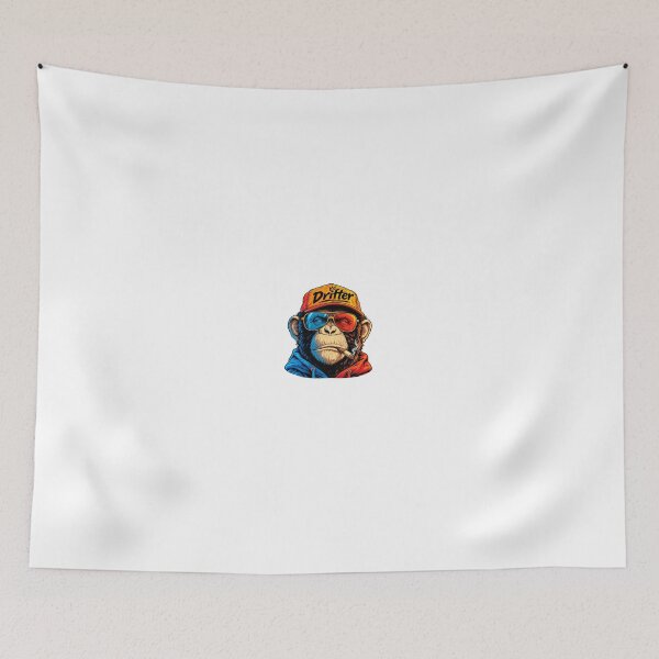 Item preview, Retro Drifter Monkey Streetwear designed and sold by thenksticker.