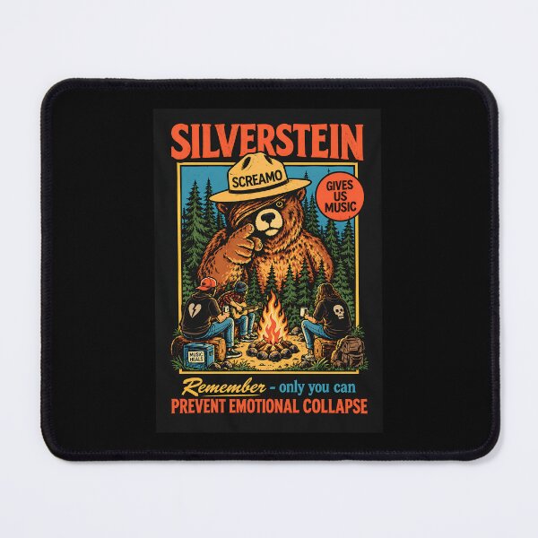 Item preview, Silverstein-Camp-Screamo-2026-Tour Merch designed and sold by AuraThreadzz.