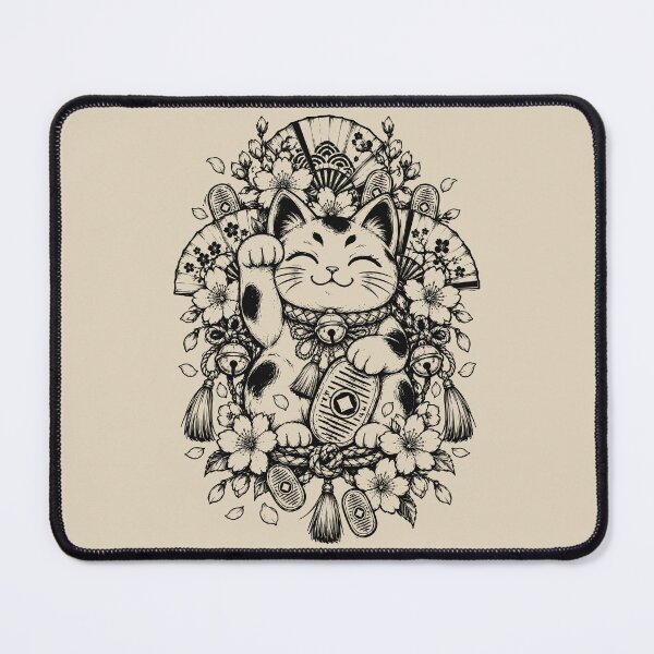 Item preview, Japanese Aesthetic - Maneki Neko Charm designed and sold by bapupa.