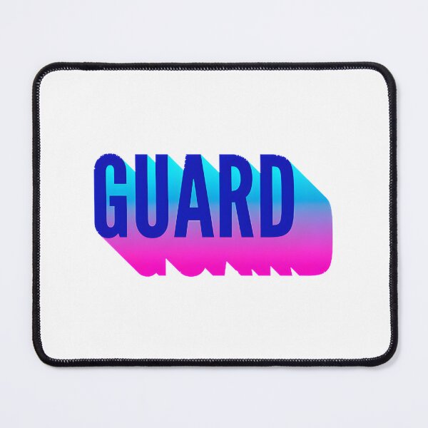 Item preview, Guard Silhouette with Long Gradient Shadow Artwork designed and sold by Avivasublima.