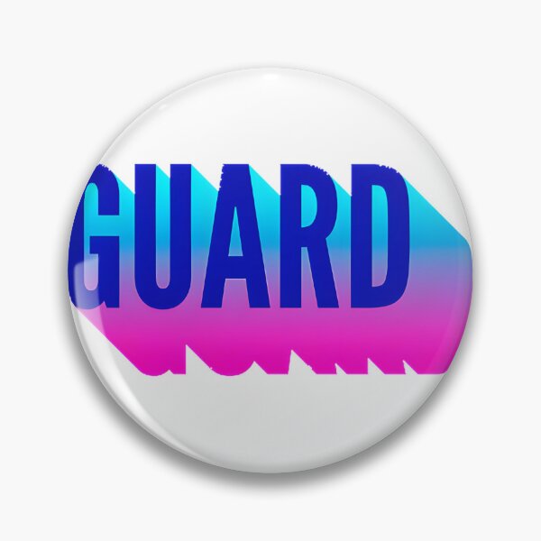 Item preview, Guard Silhouette with Long Gradient Shadow Artwork designed and sold by Avivasublima.