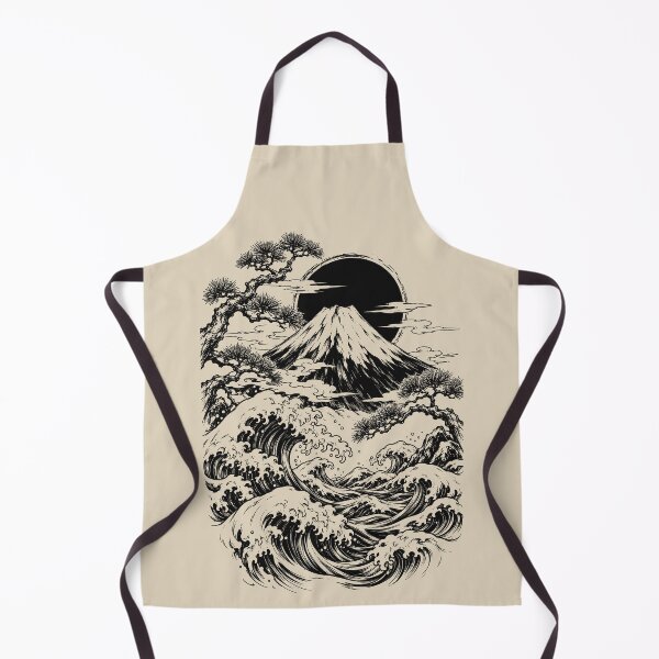 Item preview, Japanese Aesthetic - Mount Fuji Waves designed and sold by bapupa.
