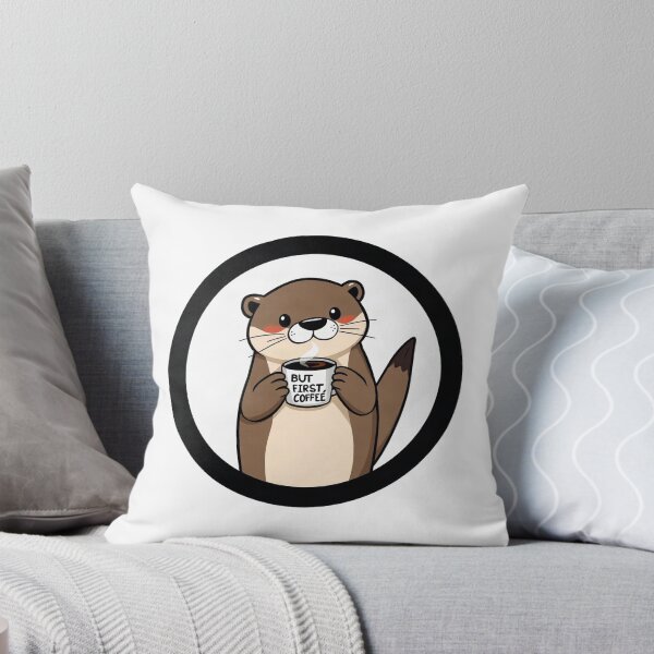 Item preview, Otter Drinking Coffee Mug designed and sold by Arc2020.