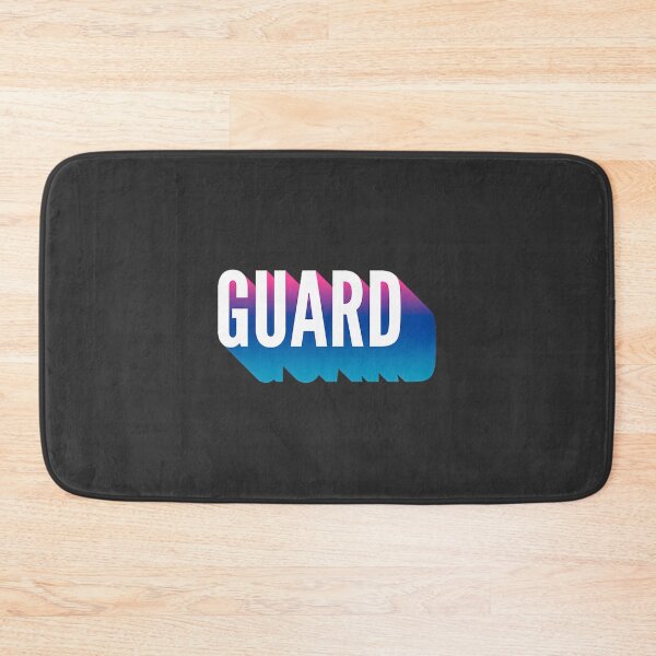 Item preview, Guard Silhouette with Long Gradient Shadow Design designed and sold by Avivasublima.