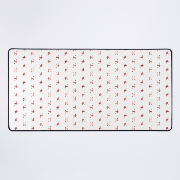 Item preview, Red Pisces Two Fish Zodiac Symbol Design designed and sold by pattern-archive.