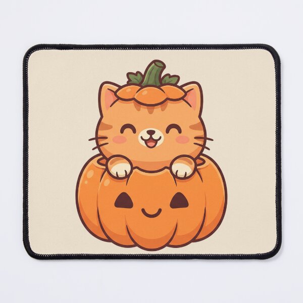 Item preview, Happy Cat in a Pumpkin designed and sold by Rariks.
