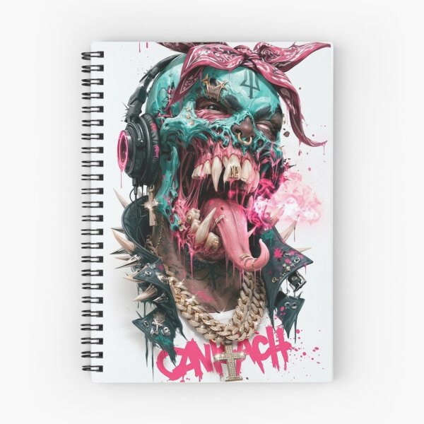 Item preview, Cyber-Zombie Gets Too 'Wired' on the Dancefloor designed and sold by Print Fiction.